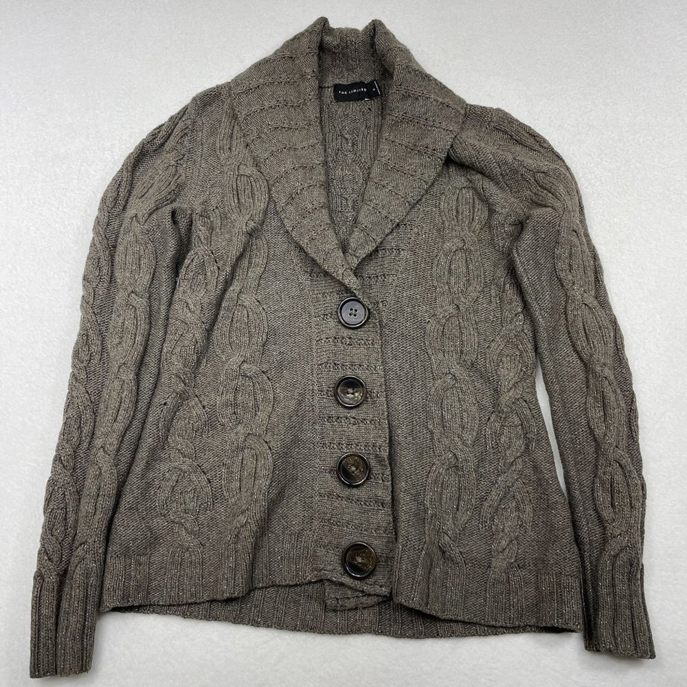 Women's Cable Knit Cardigan Sweater